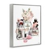 Stupell Industries Fashion Cosmetic Brushes in Glam Jars Black Framed Giclee Art - 3 of 4