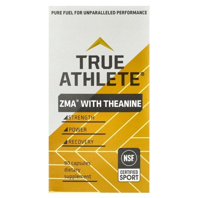 True Athlete ZMA® With Theanine, 90 Capsules