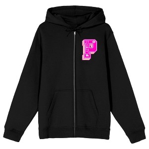 Mean Girls You Can't Sit With Us Long Sleeve Black Adult Zip-Up Hoodie - 1 of 4