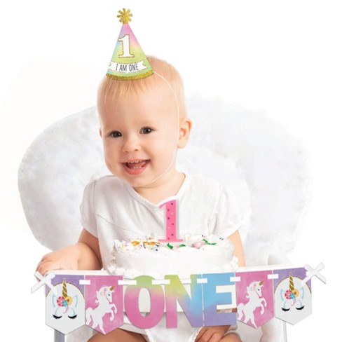 Big Dot Of Happiness 1st Birthday Little Miss Onederful - Girl First  Birthday Party Paper Charger & Table Decorations Chargerific Kit For 8 :  Target