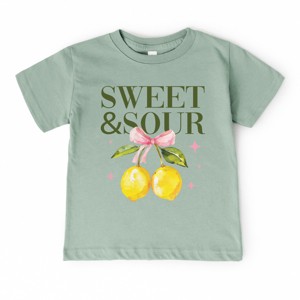 The Juniper Shop Sweet & Sour Lemon Toddler Short Sleeve Tee - 1 of 4