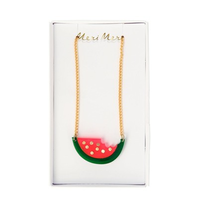 Meri Meri - Watermelon Necklace - Necklaces - 1ct