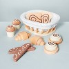 Joanna Gaines NEW Wood Breakfast Toy set Hearth & Hand with Magnolia 18 pc 3 