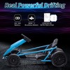 24V Kids Ride On Go Kart - 300W x2 Motor, 8MPH, Drift Function, Slow Start & Seat Belt, 180lb Capacity, Ages 8-12 - 4 of 4