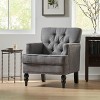 NicBex Modern Accent Chair, Arm Chair with Button-Tufted Back, Lounge Chair Reading Chair for Living Room, Bedroom, Office - 2 of 4