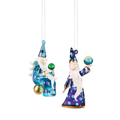 Gallerie II Wizard Christmas Xmas Ornament A/2