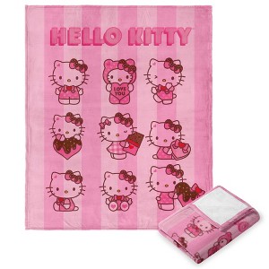 Sanrio Hello Kitty Sweetie Treats Silk Touch Throw Blanket 50x60 Inches - 1 of 4