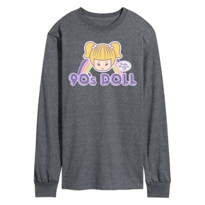 Men's - Polly Pocket - 90s Doll Long Sleeve Graphic T-Shirt - 1 of 3
