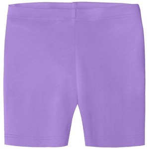 City Threads USA-Made 100% Cotton Girls Soft Bike Shorts - 1 of 4