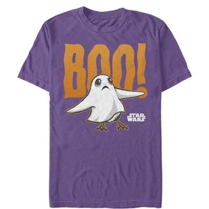 Men's Star Wars The Last Jedi Halloween Porg Ghost T-Shirt - 1 of 3