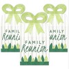 Big Dot of Happiness Family Tree Reunion - Square Favor Gift Boxes - Family Gathering Party Bow Boxes - Set of 12 - 2 of 4