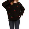 Women's Shirley Temple Cherry Pom Sweater - And The Why - 2 of 3