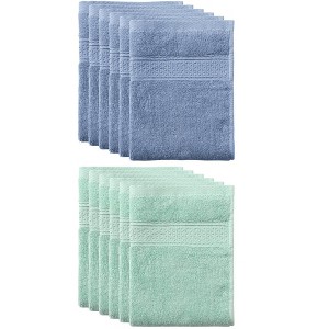 Unique Bargains Durable Soft Absorbent Thick Cotton Kitchen Towels 13 X 13 Inches - 1 of 4