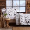 Great Bay Home Rustic Lodge Reversible Quilt Set With Shams - image 2 of 4