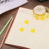Unique Bargains DIY Crafts Vinyl Self-Adhesive Heart-Shaped Waterproof Sticker 500 Pcs - 3 of 4