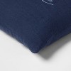 'This is Home' Embroidered Lumbar Throw Pillow Blue - Threshold™ - 4 of 4
