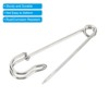 Unique Bargains Large Metal Sturdy Sewing Safety Pins for Blankets 20 Pcs - 4 of 4
