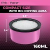 Pink Power Electric Hot Glue Pot for Crafts with Adjustable Temp 225-400 F - 160ml Hot Glue Skillet for Crafting - Mini Electric Glue Skillet - 3 of 4