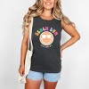 Simply Sage Market S.W.Smiley Beach Bum Smiley Face Garment Dyed Tank - 2 of 3