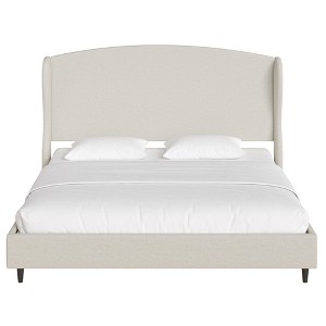 RealRooms Valencia Wingback Platform Bed Frame - 1 of 4