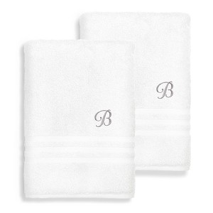 Linum Home Textiles 100% Turkish Cotton 2PC Denzi Bath Towel Set - 1 of 1
