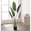 Artificial Tree - Faux 48" Potted Gladiolus Tree - FXP1008 - Green/Black - Safvieh - 2 of 4