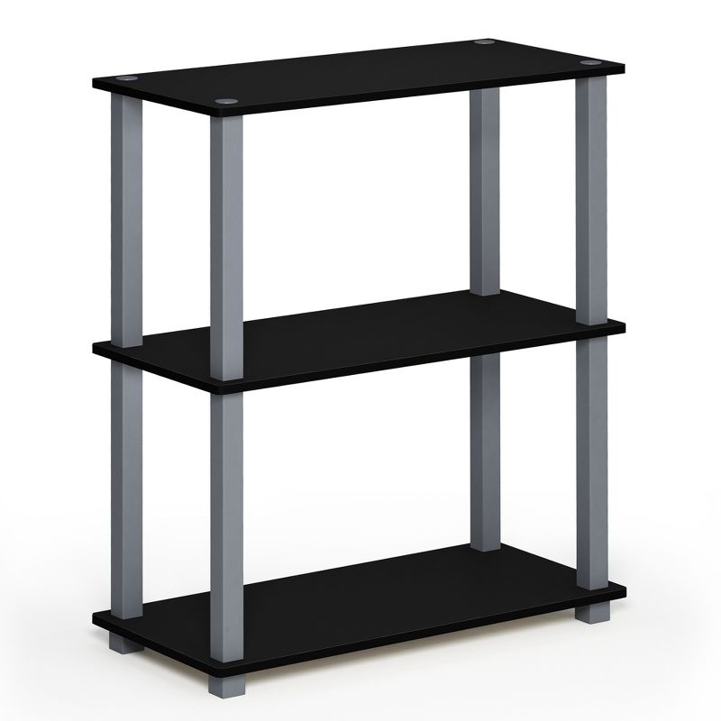 Furinno Turn-S-Tube 3-Tier Compact Multipurpose Shelf Display Rack with Square Tube, 1 of 7