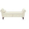 VYNXARIA 63.38"Velvet Multifunctional Storage Rectangular ottoman bench Comes with crystal buckle Solid Wood Legs with 1 Pillow - 4 of 4