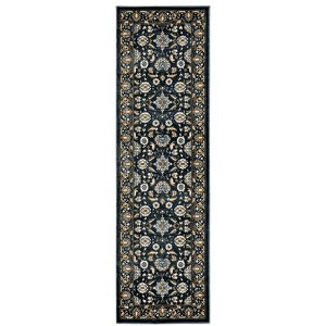 Oriental Weavers Bowen 534L2 Navy/ Gold Indoor Area Rug - 2'3" x 7'6" - 1 of 4