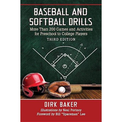 Baseball and Softball Drills - by  Dirk Baker (Paperback)