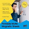 PPD 10 Sheets Printable Inkjet Magnetic Sheets Glossy Finish Premium 13mil Thick Photo Paper Quality, Instant Dry and Water-Resistant 8.5x11 - 2 of 4