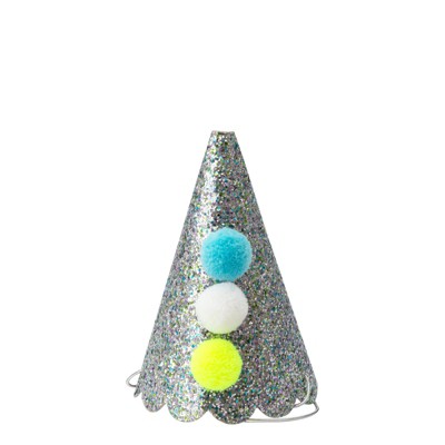 Meri Meri - Large Pierrot Party Hats - Wearable Party Accessories - 8ct