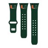NCAA Miami Hurricanes Black Apple Watch Band - 38/40/41mm - 2 of 4