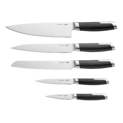 BergHOFF BergHOFF Graphite Stainless Steel 6Pc Knife Block Set