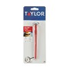 Taylor 1" Instant-Read Analog Dial Kitchen Meat Cooking Thermometer: Stainless Steel, 0-220°F, Storage Sleeve - 3 of 4