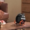 VEVOR Greenhouse Heater with Thermostat, 1500W PTC Fast Heating, 3-Speed Setting Small Grow Tent Heater, Electric Portable Heater Fan,Black&Orange - 2 of 4