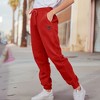 Dalix Butterfly Embroidered Jogger Pant Soft Fleece Relaxed Fit Lounge Womens - 4 of 4
