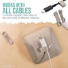 Smartish Magnetic Cord Holder - Cable Wrangler Desktop Organizer - 4 of 4