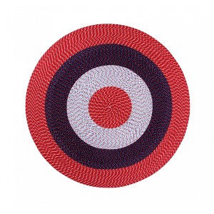 Country Stripe Collection 100% Polypropylene Reversible Indoor Area Utility Rug - Better Trends - 1 of 4