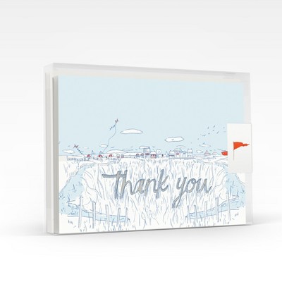 Thank You Salty Town Greeting Card Pack Set (8 ct.) by Ramus & Co