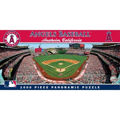MasterPieces MLB Los Angeles Angels 1000 Piece Stadium Panoramic Jigsaw Puzzle