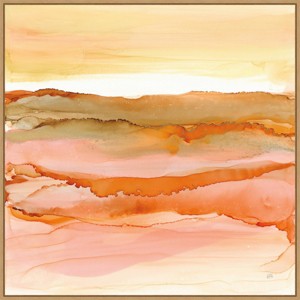 30" x 30" Desertscape I by Chris Paschke Framed Canvas Wall Art Print - Amanti Art: Modern Lithograph, Polystyrene Frame - 1 of 4