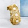Ross-Simons Mother-Of-Pearl Filigree Panel Bracelet in 18kt Gold Over Sterling Size 7 - 4 of 4
