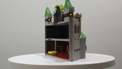 Nintendo Super Mario Bowser Castle with 2.5