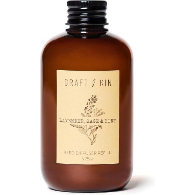 Craft and Kin Lavender, Sage & Mint Reed Diffuser Oil Refill