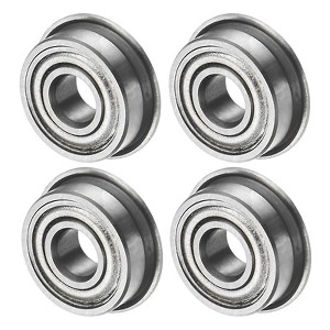 Unique Bargains Durable Chrome Steel Flanged Ball Bearing 4 3mm x 8mm x 3mm - 1 of 4