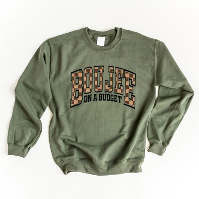 Simply Sage Market Women's Graphic Sweatshirt Boujee On A Budget