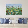 iCanvas Colorful Flower Field by Olga Tkachyk Canvas Print Wall Art - 2 of 3