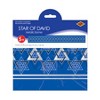 Beistle Metallic Star of David Banner, 7.5" x 5', (2/Pkg) Multicolored - image 3 of 4