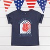 The Juniper Shop Stars And Stripes Peace Toddler Short Sleeve Tee - 2 of 2